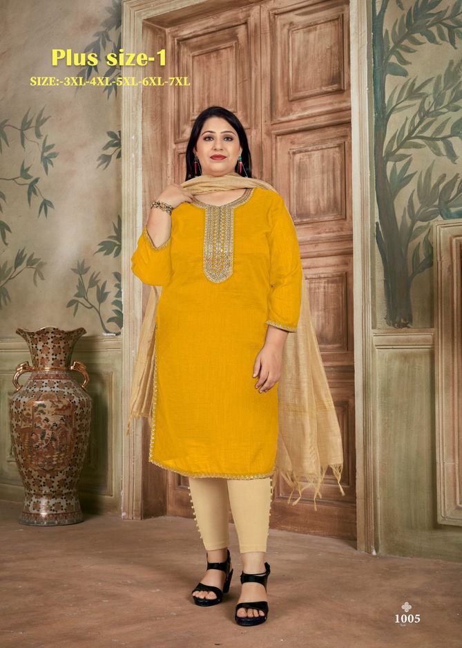 Plus Size V 1 Designer Kurtis Catalog